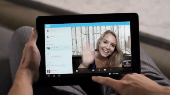 Skype, Android, and Tablets