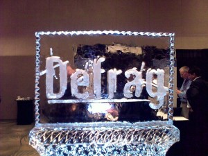 Defrag Ice Sculpture