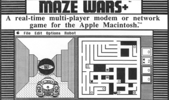 Maze Wars Video Game